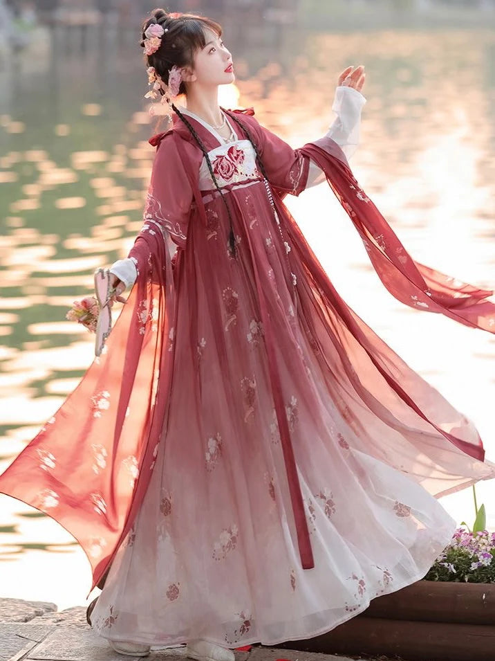 Infuse your style with exotic allure wearing Qixiong Ruqun, Santal – a captivating blend of tradition and modern sophistication. Embrace your look with this aromatic ensemble, embodying the essence of sandalwood charm and timeless grace. Make a statement that resonates with sophistication and classic allure, inspired by the warm and rich tones of Santal.