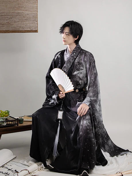 Immerse yourself in the timeless elegance of Moon Hanfu&
