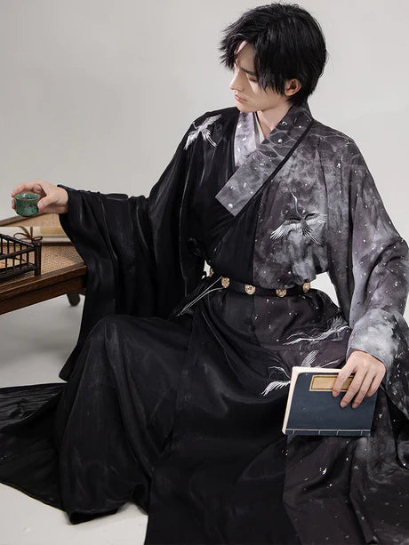 Immerse yourself in the timeless elegance of Moon Hanfu&