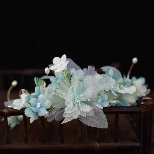 Add a touch of rustic charm to your ensemble with the captivating Rustic Blue Hanfu Hair Accessories collection. Each piece is carefully crafted to showcase the beauty of rustic aesthetics with a soothing blue color palette. From intricately designed hairpins to stylish hair combs, embrace the serene and timeless allure of Rustic Blue and elevate your style with these enchanting accessories.