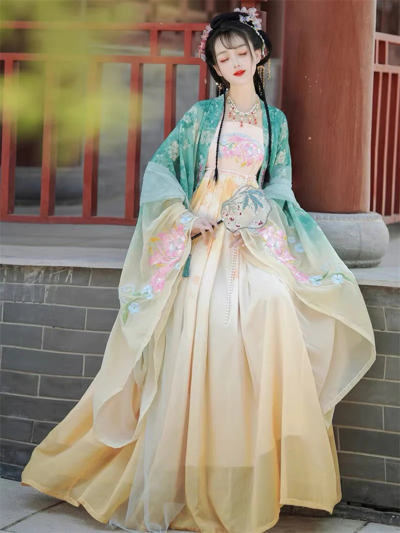 Elevate your elegance with Hezi Qun, Iris – a refined blend of tradition and modern allure. Embrace your style with this exquisite ensemble, embodying the essence of floral grace and timeless beauty. Make a statement that resonates with sophistication and classic allure, inspired by the captivating charm of the iris flower.