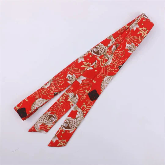 Greta Hanfu Hair Tie - Elevate your Hanfu ensemble with the stylish and versatile Greta Hanfu Hair Tie. Its sleek design and neutral color add elegance and sophistication to your hairstyle. Stay comfortable and secure throughout the day with this chic accessory.