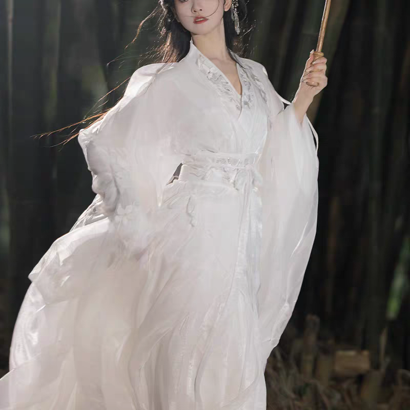 Modern Hanfu-Lady White Snake – Moon Hanfu