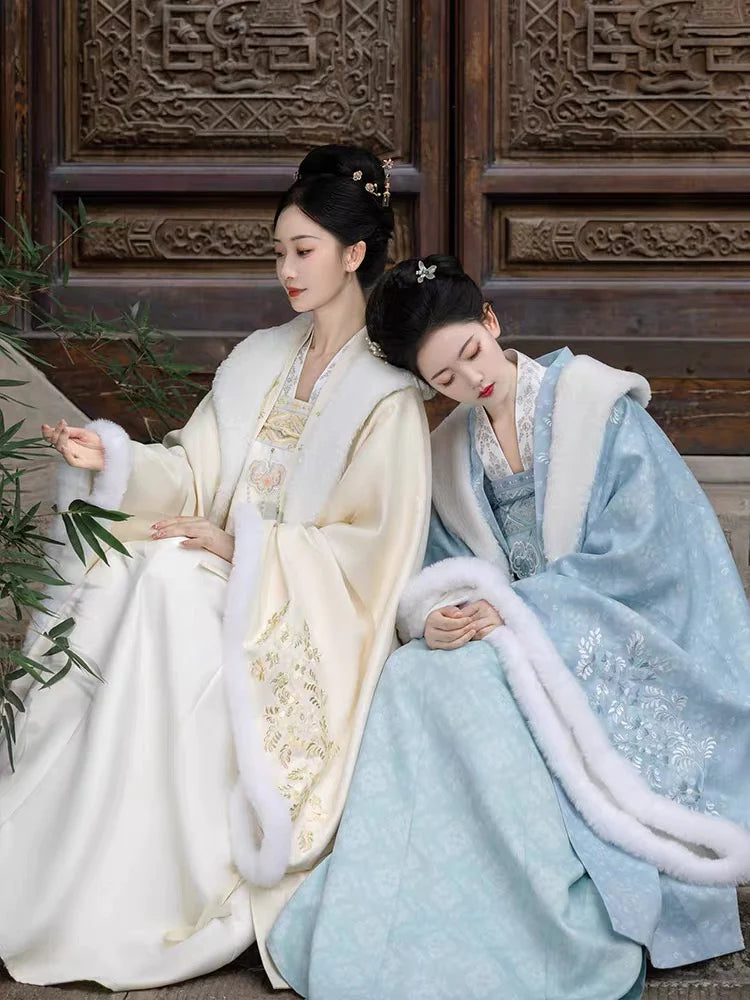 Elevate your style with Angelic Juvia Qixiong Ruqun, a Tang Dynasty-inspired ensemble that seamlessly blends historical charm with contemporary grace. Revel in the ethereal beauty of the past, embodied in every detail, as you step into a world of angelic sophistication.