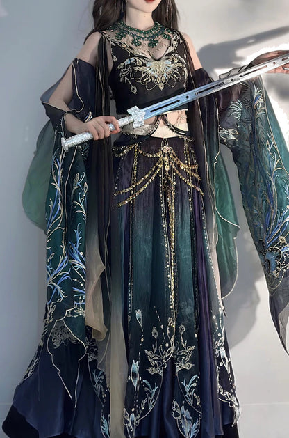 Immerse yourself in the enchantment of Moon Hanfu&