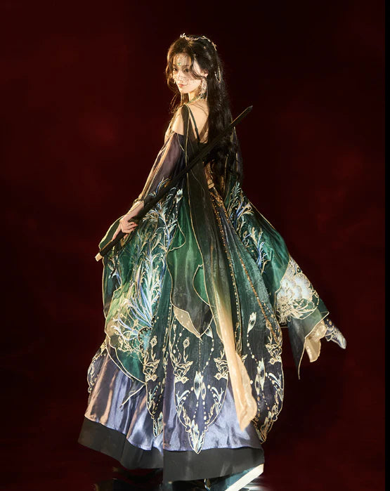 Immerse yourself in the enchantment of Moon Hanfu&