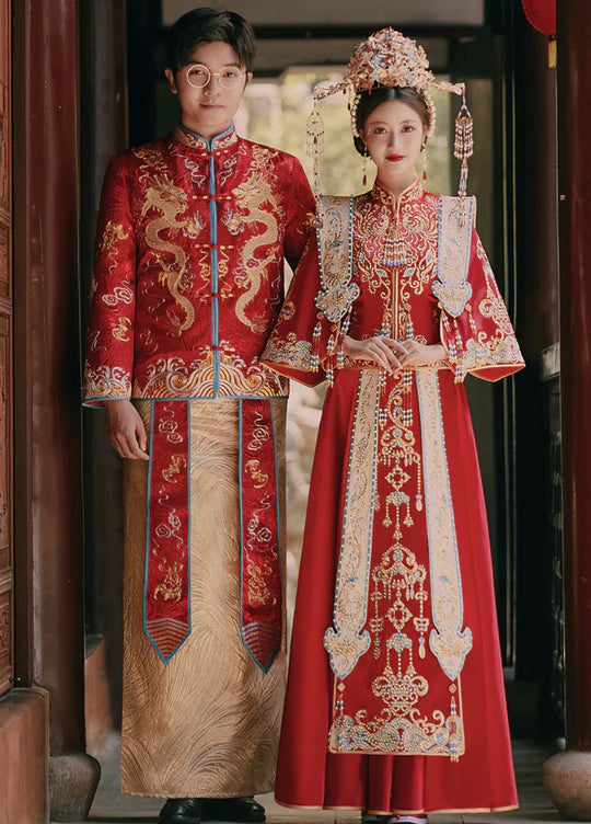 Illuminate your wedding day with Moon Hanfu&