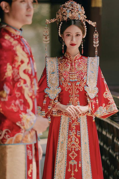 Illuminate your wedding day with Moon Hanfu&