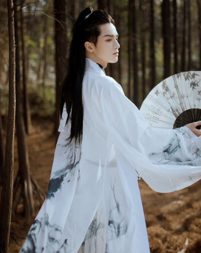 Celebrate the beauty of fall with the Autumn Splendor Jiaoling Ruqun, a captivating addition to Moon Hanfu&