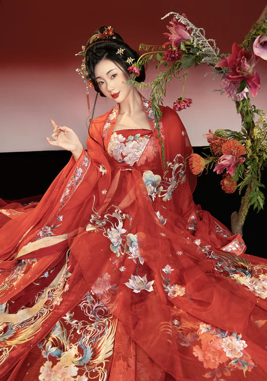 Tang Dynasty Wedding Gown