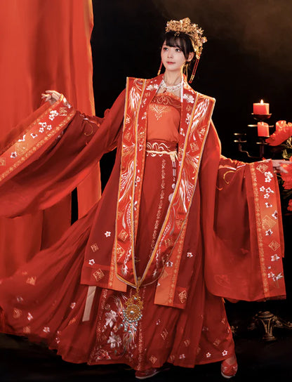 Song Dynasty Wedding Gown – Moon Hanfu Song Dynasty Wedding Gown – Moon Hanfu