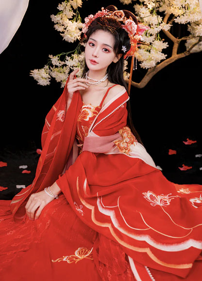 Embrace the timeless allure of the Tang Dynasty with Moon Hanfu&