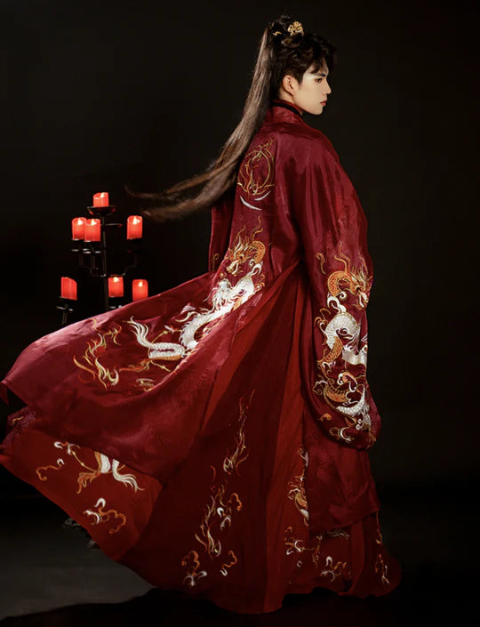 Indulge in the grace of Moon Hanfu&