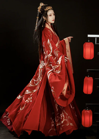 Indulge in the grace of Moon Hanfu&