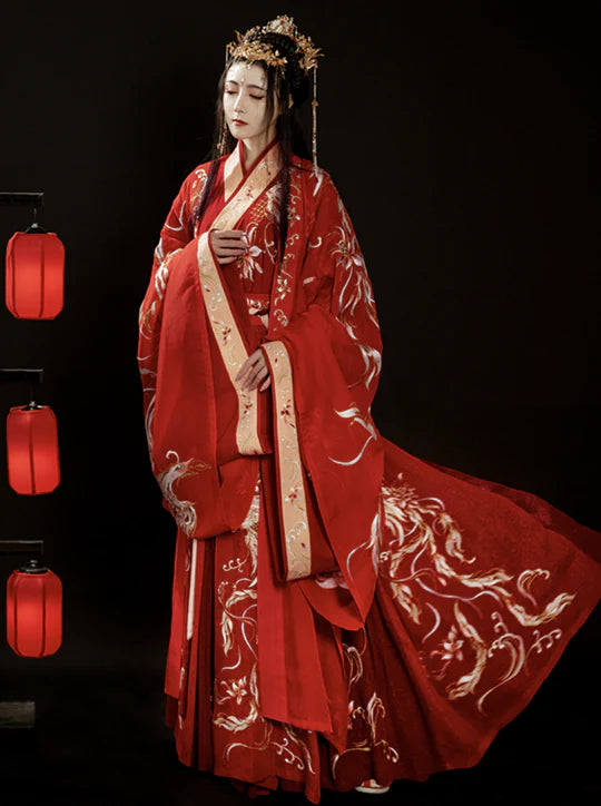 Indulge in the grace of Moon Hanfu&