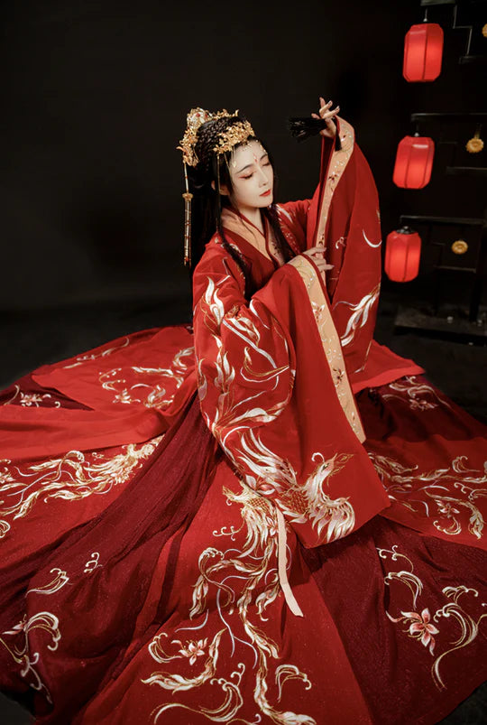 Indulge in the grace of Moon Hanfu&