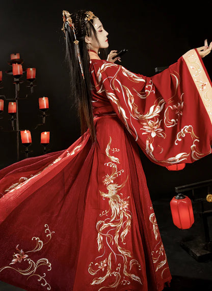 Indulge in the grace of Moon Hanfu&