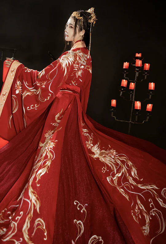 Indulge in the grace of Moon Hanfu&