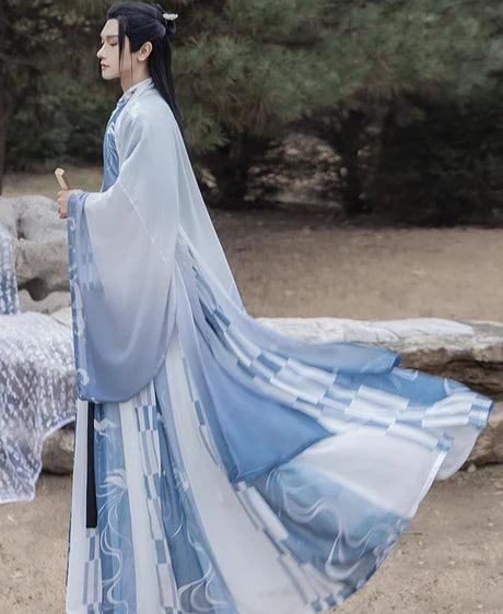 Embrace dynamism with the Dynamic Andy Jiaoling Ruqun, a contemporary addition to Moon Hanfu&