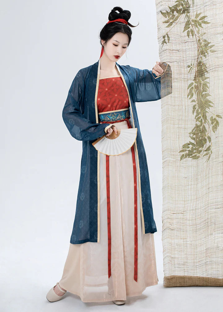 Rustic Terracotta Qiyao Ruqun Ensemble - Song Dynasty Style