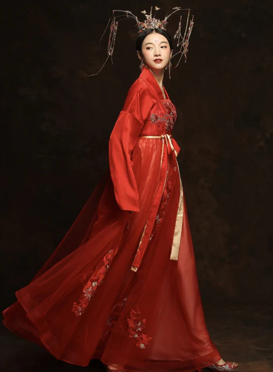 Experience the timeless allure of Moon Hanfu&