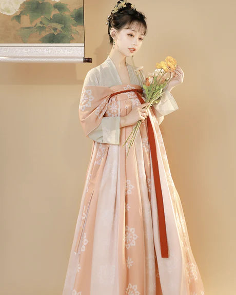 Radiate joy and elegance with our Qixiong Ruqun ensemble, Cheerful Charity. Embody the spirit of tradition and contemporary chic, stepping into a world where grace meets a charitable charm.