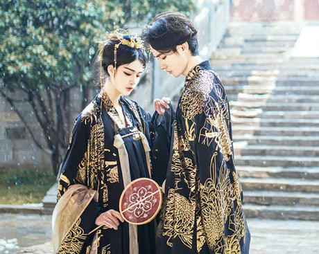 Step into grace with the Graceful Julia Jiaoling Ruqun, an exquisite addition to Moon Hanfu&