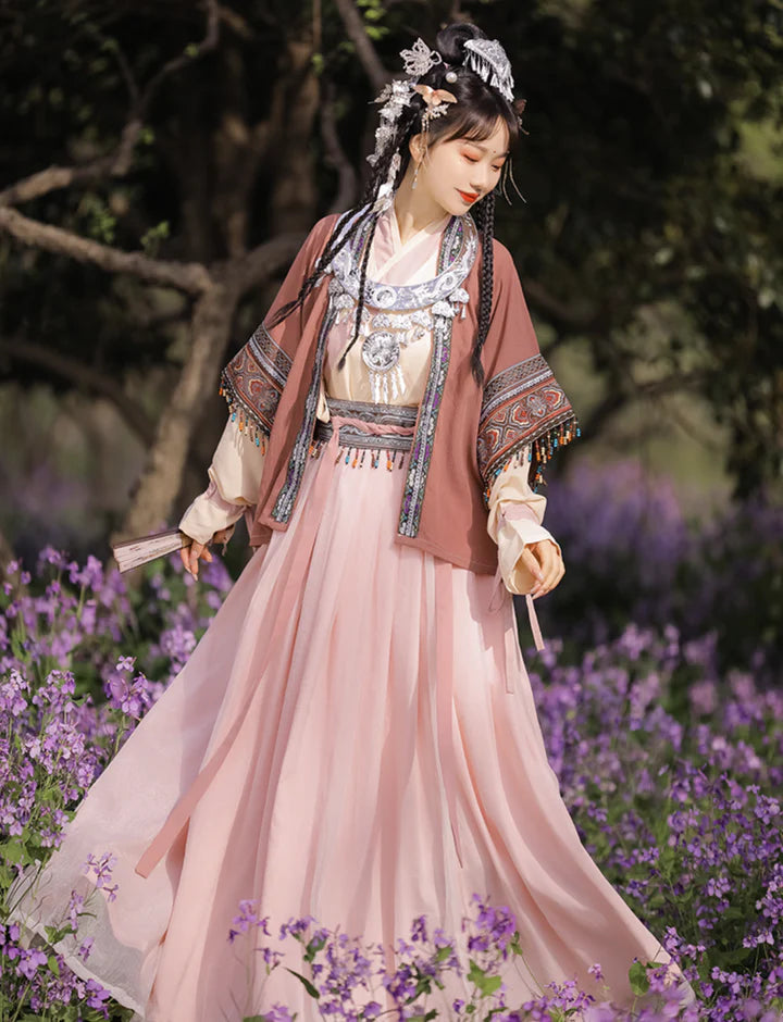 Immerse yourself in vivacious style with Moon Hanfu&