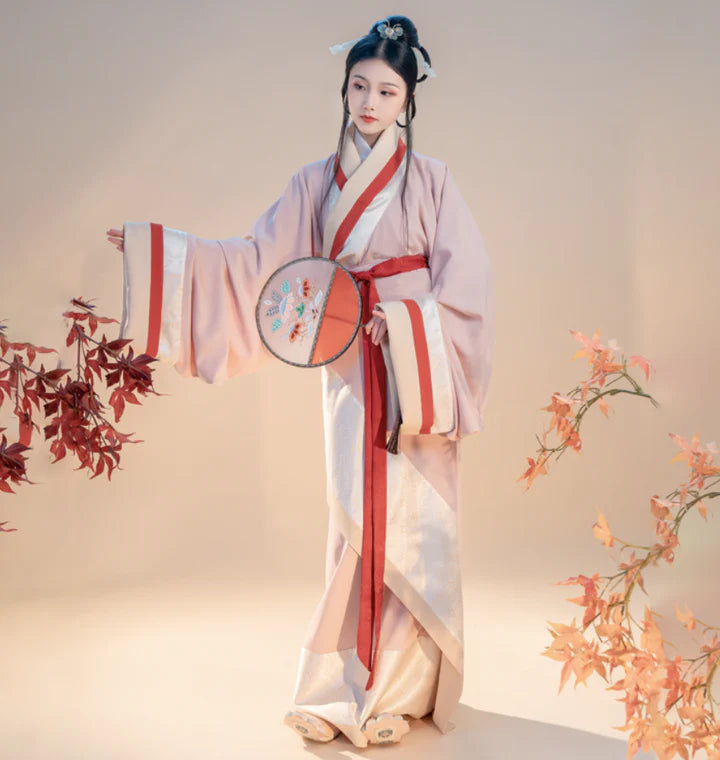 Immerse yourself in the timeless allure of Fruity Plum Qu Ju from Moon Hanfu&