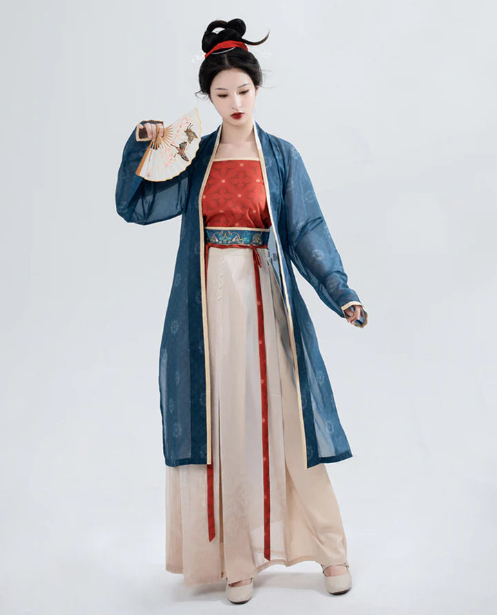 Rustic Terracotta Qiyao Ruqun Ensemble - Song Dynasty Style