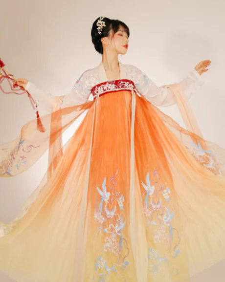 Elevate your style with the timeless allure of our Qixiong Ruqun ensemble, Ravishing Raya. Immerse yourself in the fusion of tradition and contemporary elegance, as you step into a world of ravishing beauty and cultural sophistication.