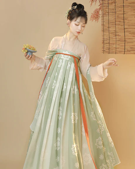 Radiate joy and elegance with our Qixiong Ruqun ensemble, Cheerful Charity. Embody the spirit of tradition and contemporary chic, stepping into a world where grace meets a charitable charm.