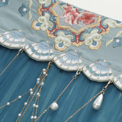 Immerse yourself in the ethereal beauty of Moon Hanfu&