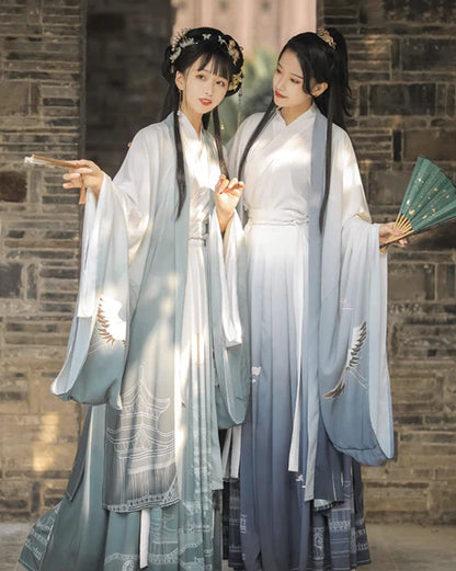 Step into elegance with the Exquisite Pinia Jiaoling Ruqun, a captivating addition to Moon Hanfu&