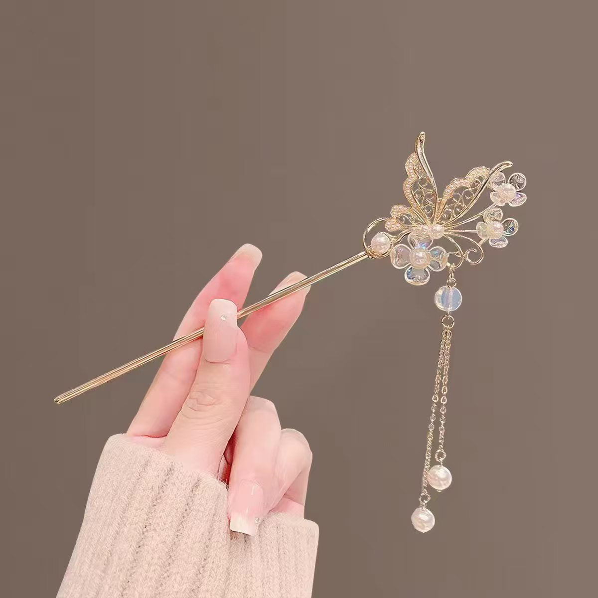 Chinese Hairpins, Butterfly