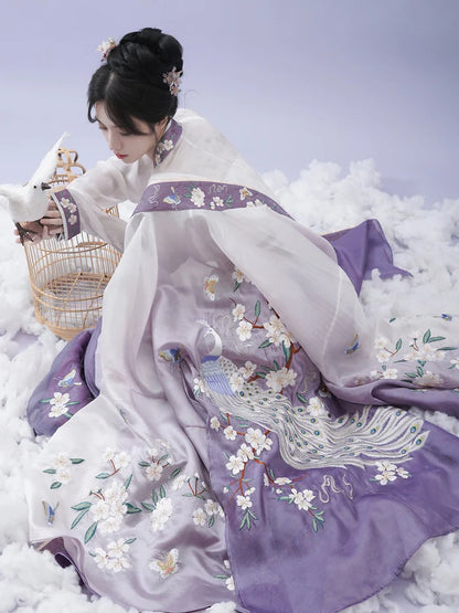 Qiyao Ruqun, Lavender - Timeless Elegance