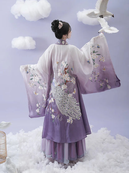 Qiyao Ruqun, Lavender - Timeless Elegance