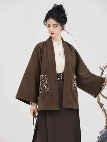 Discover contemporary elegance with our Modern Hanfu, Ara—an exquisite fusion of tradition and trend. Embrace the allure of cultural chic as Ara captures the essence of modern style within the rich tapestry of traditional Hanfu. Elevate your fashion with this sophisticated ensemble, seamlessly bridging the past and present for a uniquely captivating look