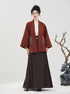 Discover contemporary elegance with our Modern Hanfu, Ara—an exquisite fusion of tradition and trend. Embrace the allure of cultural chic as Ara captures the essence of modern style within the rich tapestry of traditional Hanfu. Elevate your fashion with this sophisticated ensemble, seamlessly bridging the past and present for a uniquely captivating look