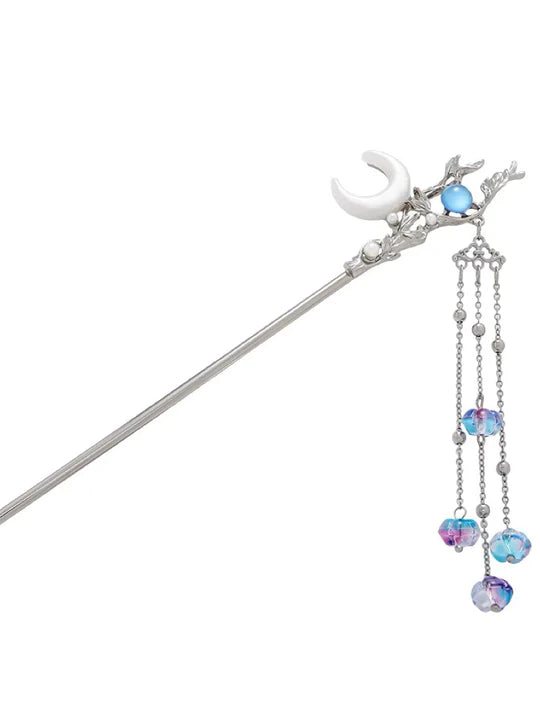 Xiwu Hanfu Hairpin - Embellish your hairstyle with the exquisite Xiwu Hanfu Hairpin, inspired by traditional Chinese culture and designed to radiate elegance and beauty.