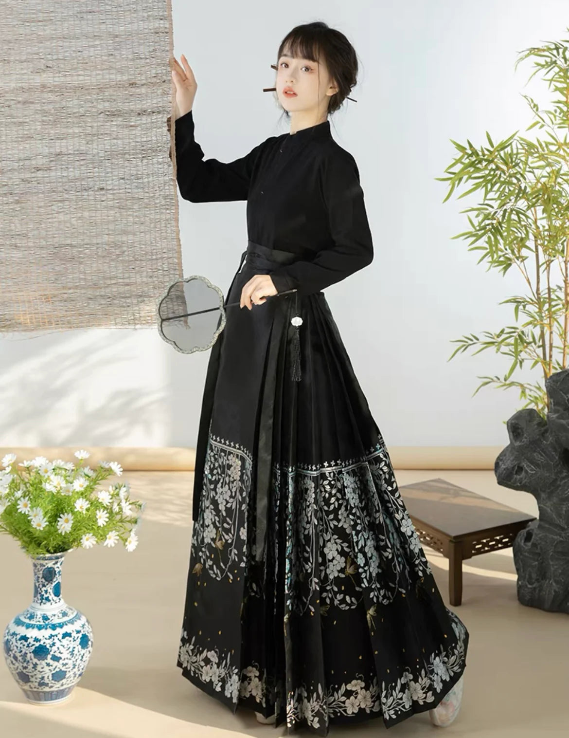 Elevate your style with our Modern Hanfu, Valerie—an enchanting fusion of tradition and contemporary allure. This captivating ensemble pays homage to cultural heritage while embracing modern elegance. Step into sophistication with the Valerie Modern Hanfu, making a statement that transcends time with its chic and refined aesthetic.