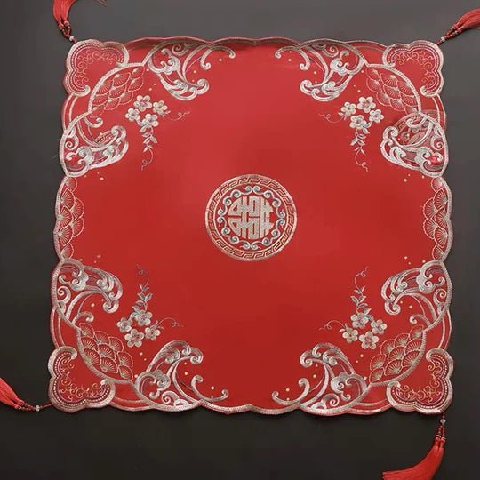 Discover the cultural significance of red veils in Chinese weddings—vibrant and auspicious, symbolizing happiness, love, and good luck. Available at Moon Hanfu.