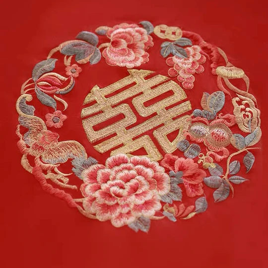 Discover the cultural significance of red veils in Chinese weddings—vibrant and auspicious, symbolizing happiness, love, and good luck. Available at Moon Hanfu.