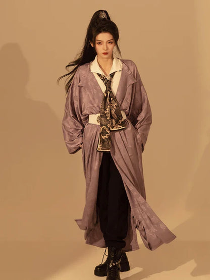 Illuminate your style with Brightness Yuan Ling Pao from Moon Hanfu&