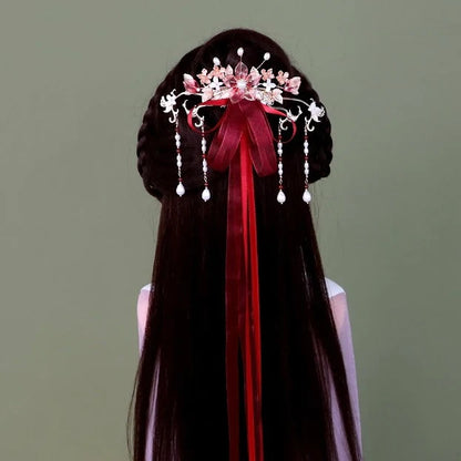 Romantic Curve Hairpin - Enhance your style with this captivating Traditional Chinese Style hair accessory. Perfect for hanfu, cheongsam, qipao, and modern dresses, let this hairpin create beautiful curves in your hairstyle and evoke a sense of romance.