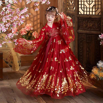 Step into enchanting elegance with Enchanting Issa Kids Hanfu – a collection that transcends clothing to foster cultural connection, imaginative play, and creative expression for your little ones.