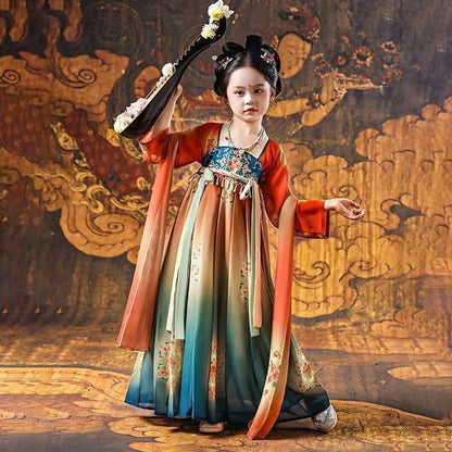 Step into earthy elegance with Earthy Clay Kids Hanfu – a collection that transcends clothing to foster cultural connection, imaginative play, and creative expression for your little ones.