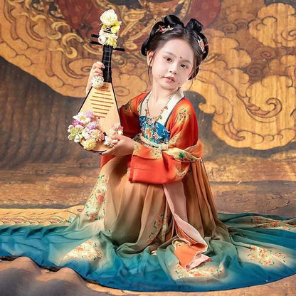 Step into earthy elegance with Earthy Clay Kids Hanfu – a collection that transcends clothing to foster cultural connection, imaginative play, and creative expression for your little ones.