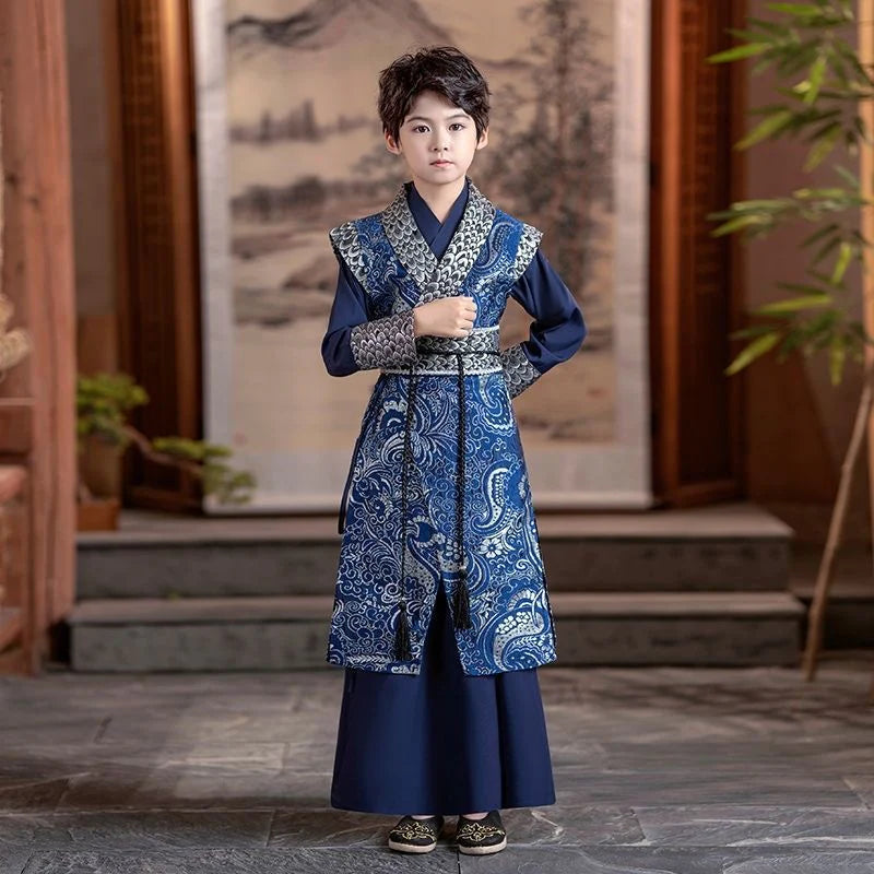 Step into playful elegance with Playful Levi Kids Hanfu – a collection that transcends clothing to foster cultural connection, imaginative play, and creative expression for your little ones.