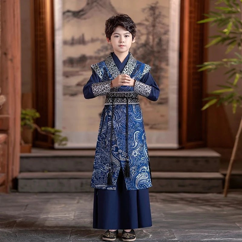 Step into playful elegance with Playful Levi Kids Hanfu – a collection that transcends clothing to foster cultural connection, imaginative play, and creative expression for your little ones.